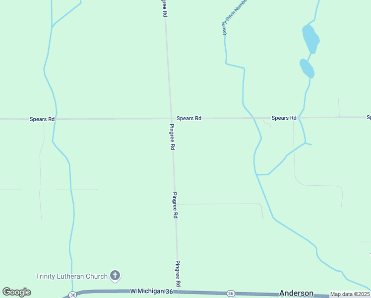 map of restaurants, bars, coffee shops, grocery stores, and more near 8159 Pingree Road in Pinckney