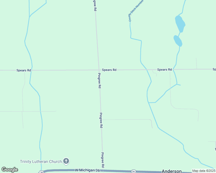 map of restaurants, bars, coffee shops, grocery stores, and more near 8159 Pingree Road in Pinckney