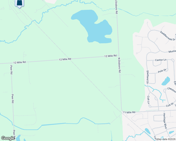 map of restaurants, bars, coffee shops, grocery stores, and more near 13700 12 Mile Road in South Lyon