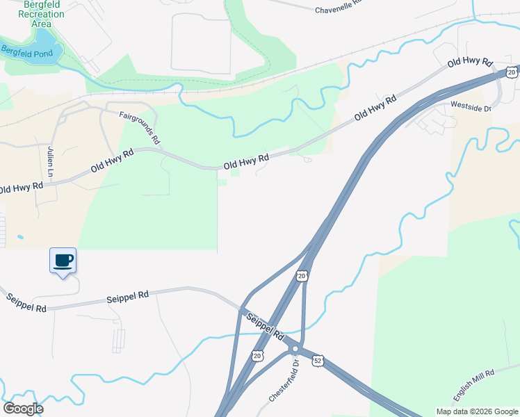 map of restaurants, bars, coffee shops, grocery stores, and more near 14092 Old Highway Road in Dubuque