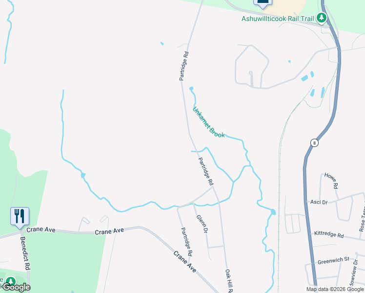 map of restaurants, bars, coffee shops, grocery stores, and more near 225 Partridge Rd in Pittsfield