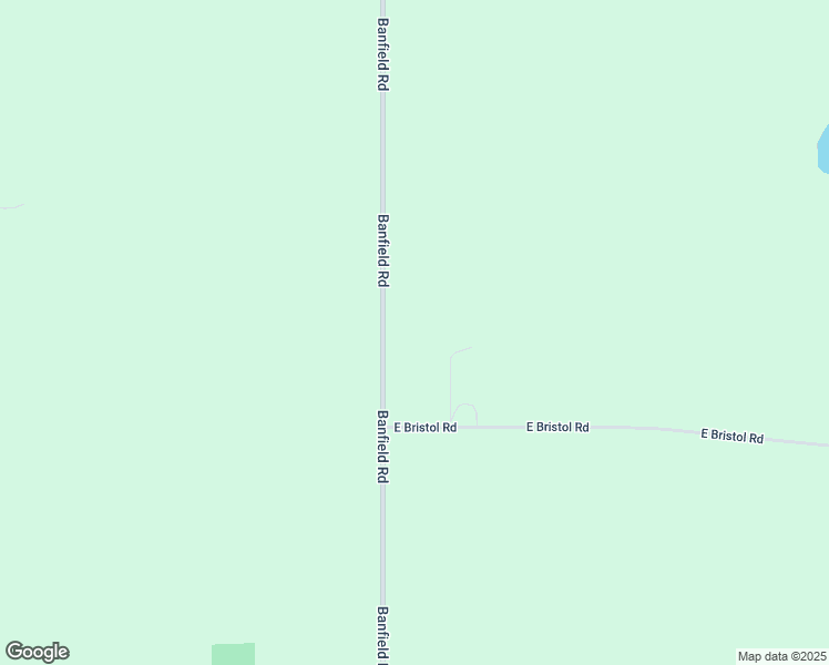 map of restaurants, bars, coffee shops, grocery stores, and more near 11775 Banfield Road in Delton