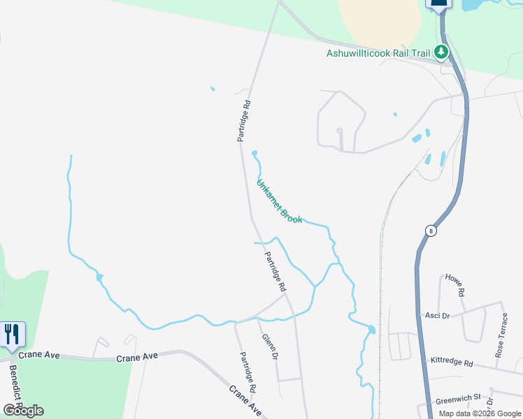 map of restaurants, bars, coffee shops, grocery stores, and more near 228 Partridge Rd in Pittsfield