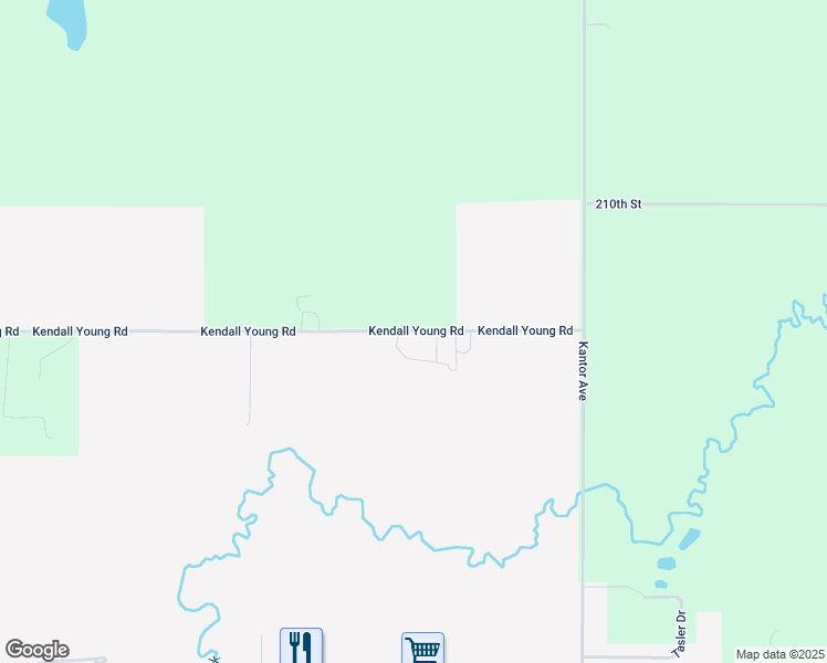 map of restaurants, bars, coffee shops, grocery stores, and more near 1430 Kendall Young Road in Webster City
