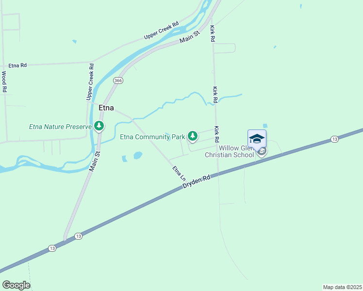 map of restaurants, bars, coffee shops, grocery stores, and more near 24-98 Phils Way in Freeville