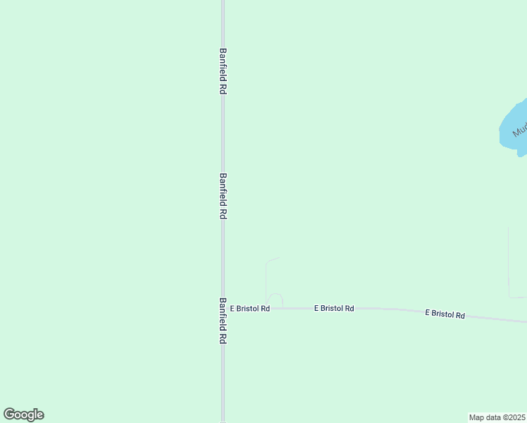 map of restaurants, bars, coffee shops, grocery stores, and more near 11611 Banfield Road in Delton