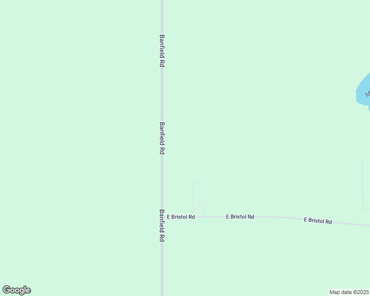 map of restaurants, bars, coffee shops, grocery stores, and more near 11611 Banfield Road in Delton