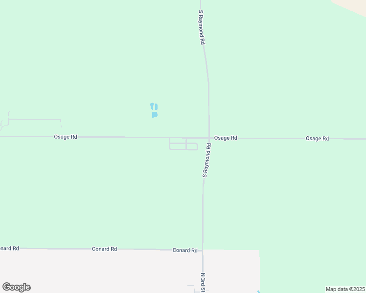 map of restaurants, bars, coffee shops, grocery stores, and more near 5900 Osage Road in Waterloo