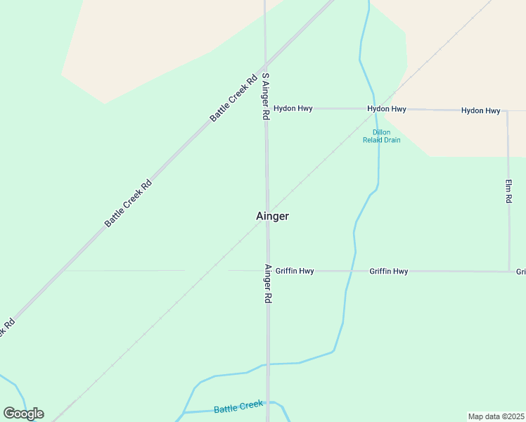 map of restaurants, bars, coffee shops, grocery stores, and more near 5800 Ainger Road in Olivet