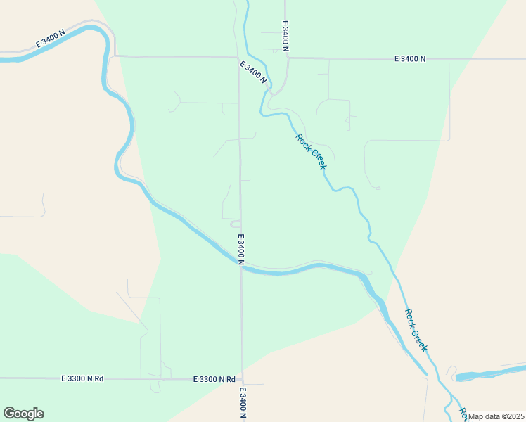 map of restaurants, bars, coffee shops, grocery stores, and more near 3356 North 3300 East in Kimberly