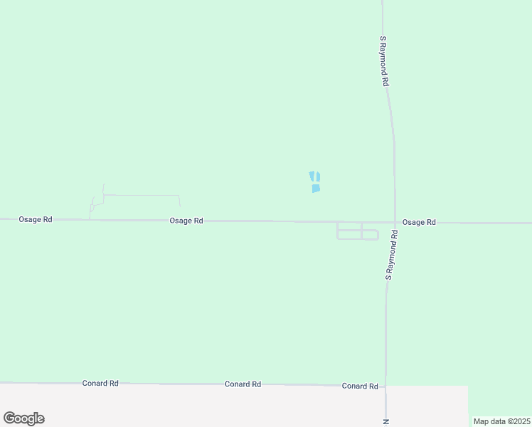 map of restaurants, bars, coffee shops, grocery stores, and more near 5525 Osage Road in Waterloo