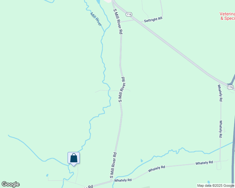 map of restaurants, bars, coffee shops, grocery stores, and more near 70 South Mill River Road in Deerfield