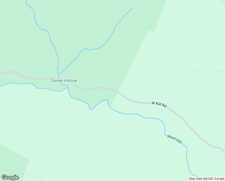 map of restaurants, bars, coffee shops, grocery stores, and more near 1632 West Kill Road in Schoharie County
