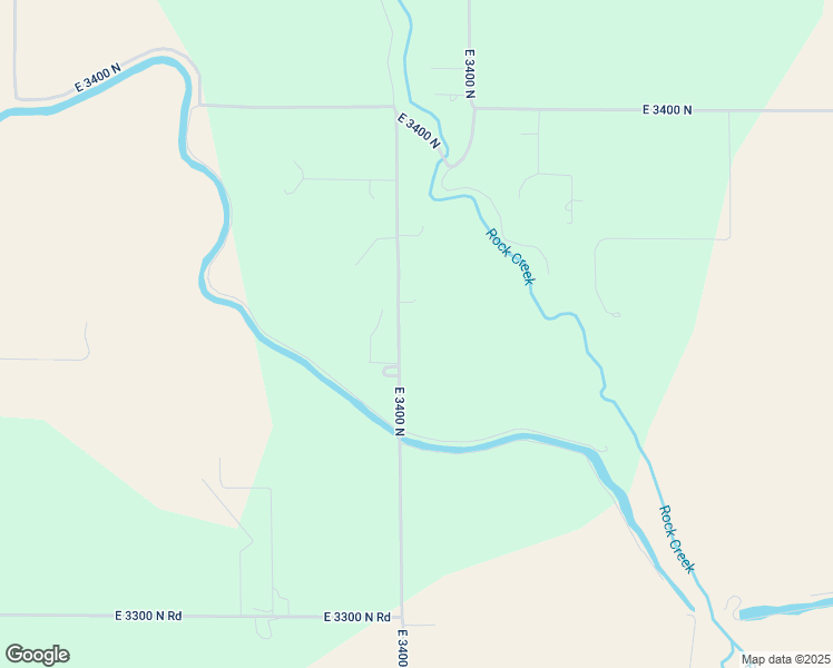 map of restaurants, bars, coffee shops, grocery stores, and more near 3356 North 3300 East in Kimberly