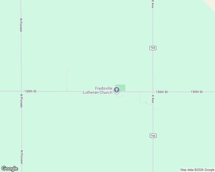 map of restaurants, bars, coffee shops, grocery stores, and more near 32667 150th Street in Cedar Falls