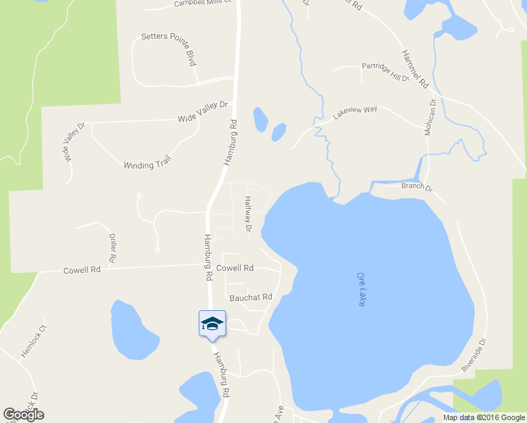 map of restaurants, bars, coffee shops, grocery stores, and more near 8051 Kildeer Drive in Brighton