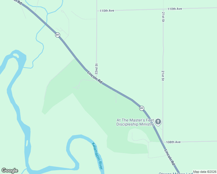map of restaurants, bars, coffee shops, grocery stores, and more near 932 Lincoln Road in Otsego