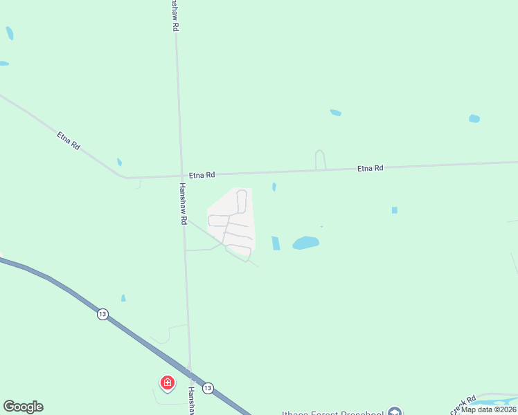 map of restaurants, bars, coffee shops, grocery stores, and more near 423 Etna Road in Ithaca