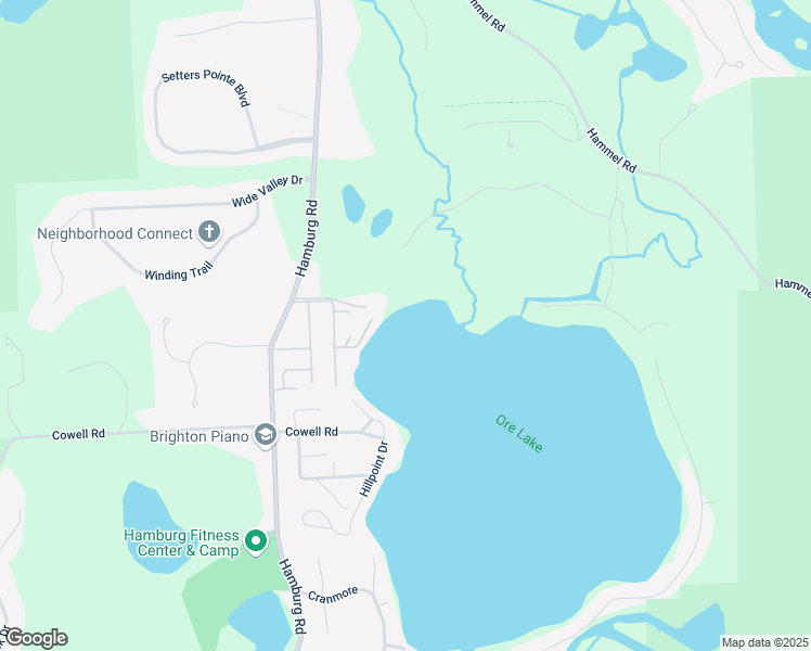 map of restaurants, bars, coffee shops, grocery stores, and more near 8051 Kildeer Avenue in Brighton
