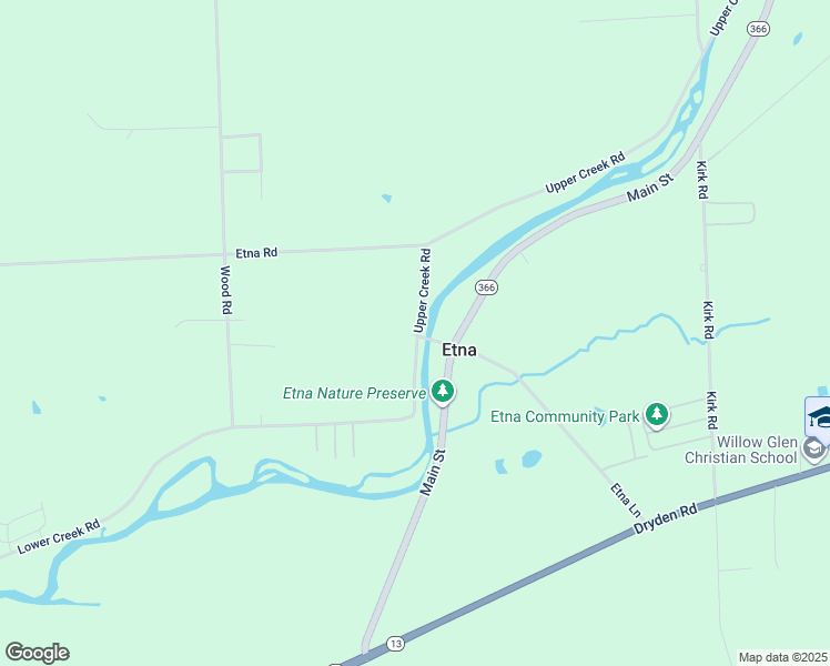 map of restaurants, bars, coffee shops, grocery stores, and more near in Tompkins County