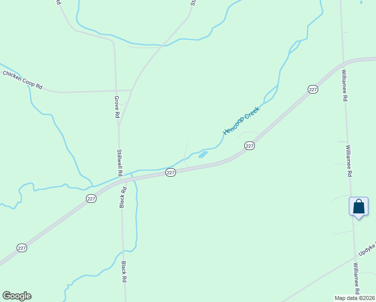map of restaurants, bars, coffee shops, grocery stores, and more near 5862-5898 State Highway 227 in Trumansburg