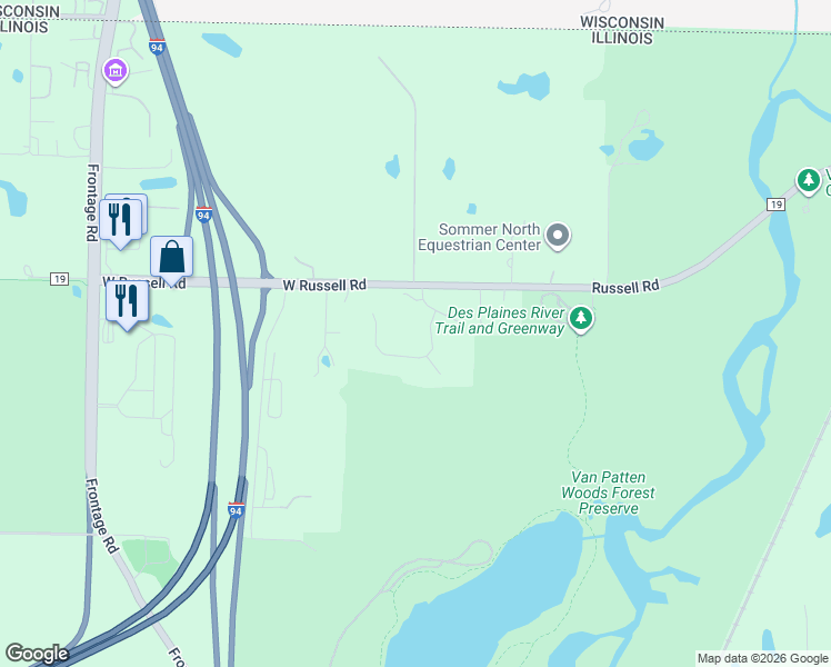map of restaurants, bars, coffee shops, grocery stores, and more near 15770 North Gorham Lane in Wadsworth