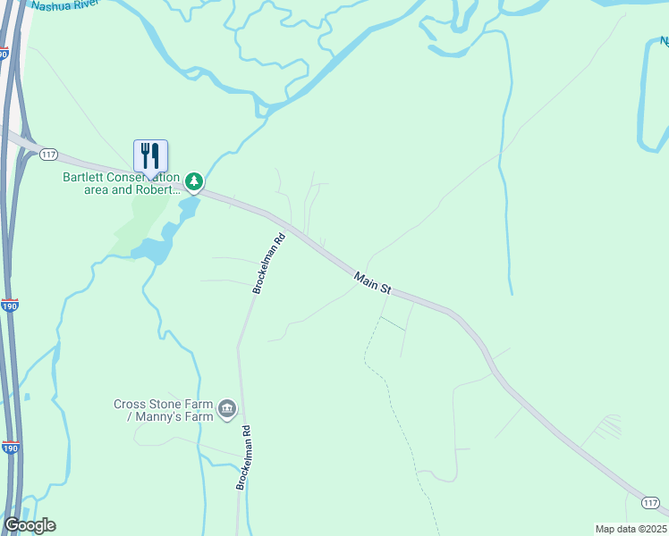 map of restaurants, bars, coffee shops, grocery stores, and more near 2338 Main Street in Lancaster