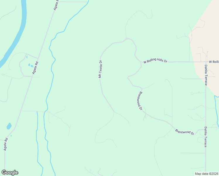 map of restaurants, bars, coffee shops, grocery stores, and more near 591 Mount Castle Drive in Eagle Point