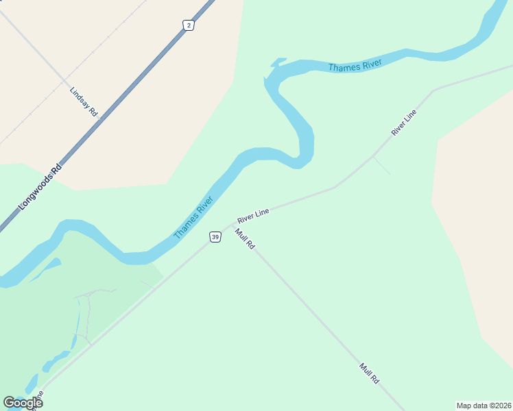 map of restaurants, bars, coffee shops, grocery stores, and more near 10965 River Line in Chatham-Kent