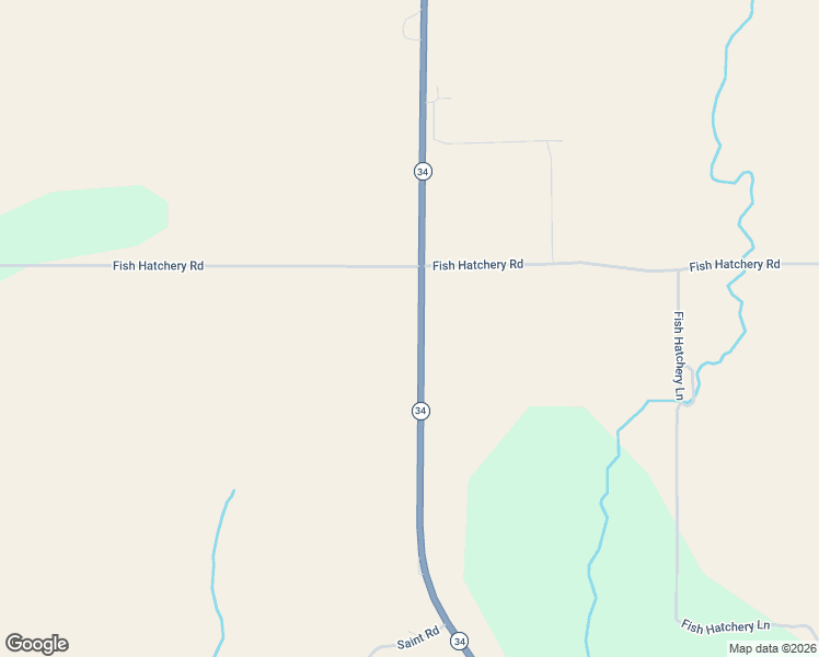 map of restaurants, bars, coffee shops, grocery stores, and more near Highway 34 in Caribou County