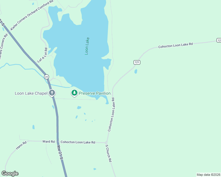map of restaurants, bars, coffee shops, grocery stores, and more near 9 East Lake Road in Cohocton