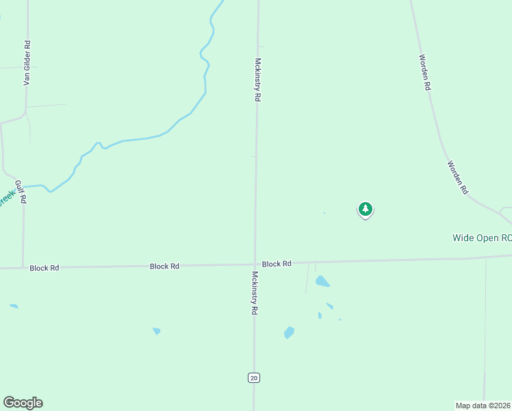 map of restaurants, bars, coffee shops, grocery stores, and more near 11274 Mckinstry Road in Delevan