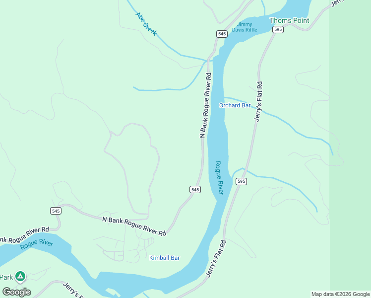 map of restaurants, bars, coffee shops, grocery stores, and more near 97137 North Bank Rogue River Road in Gold Beach
