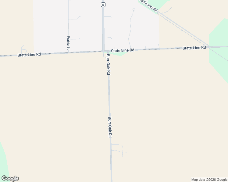 map of restaurants, bars, coffee shops, grocery stores, and more near 23087 Burr Oak Road in Harvard