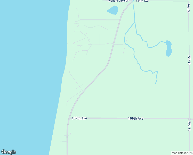 map of restaurants, bars, coffee shops, grocery stores, and more near Blue Star Memorial Highway in Allegan County