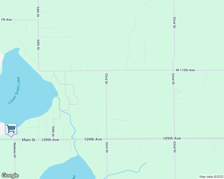 map of restaurants, bars, coffee shops, grocery stores, and more near 967 53rd Street in Pullman