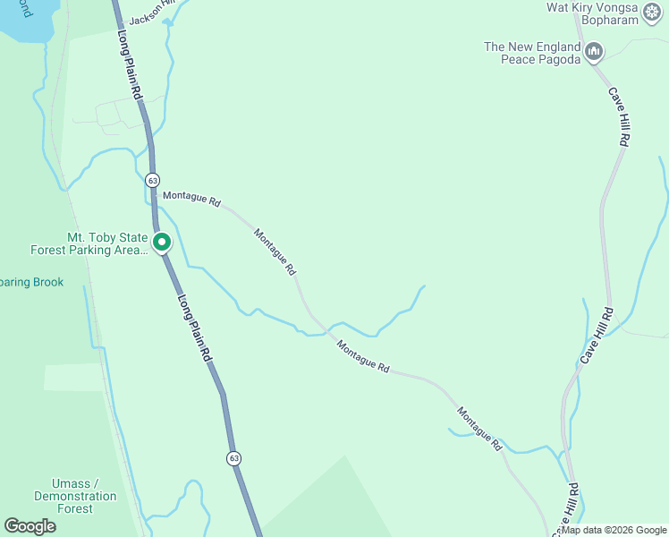 map of restaurants, bars, coffee shops, grocery stores, and more near 247 Montague Road in Leverett