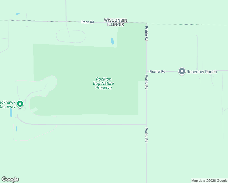 map of restaurants, bars, coffee shops, grocery stores, and more near 15814 Prairie Road in South Beloit