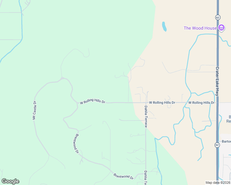 map of restaurants, bars, coffee shops, grocery stores, and more near 700 West Rolling Hills Drive in Eagle Point