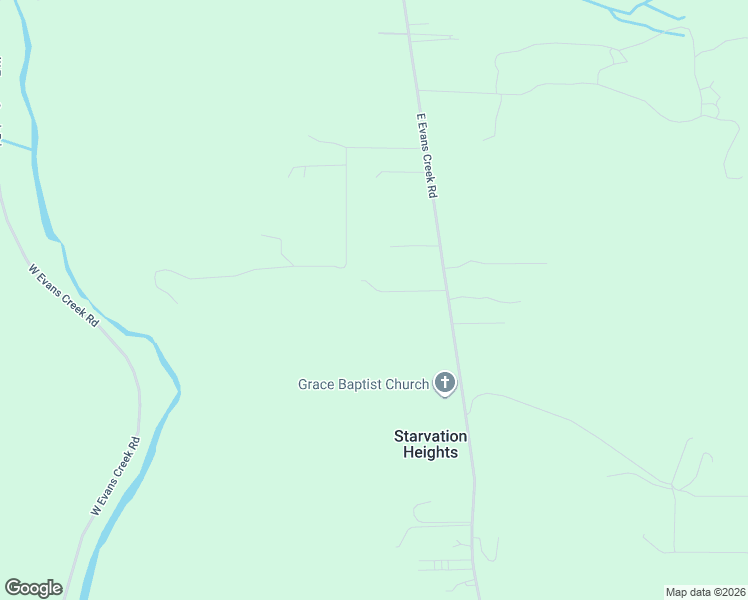 map of restaurants, bars, coffee shops, grocery stores, and more near 4515 East Evans Creek Road in Rogue River