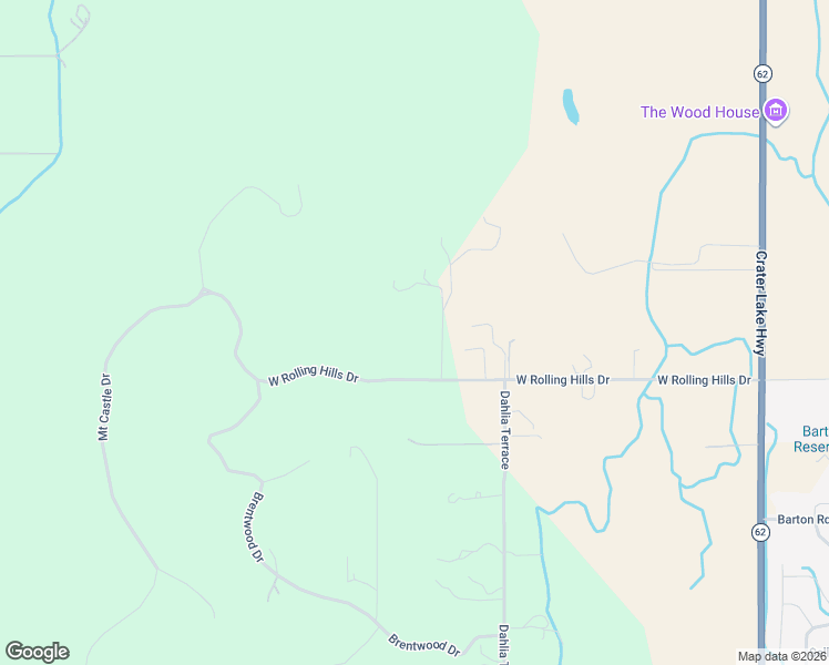 map of restaurants, bars, coffee shops, grocery stores, and more near 700 West Rolling Hills Drive in Eagle Point