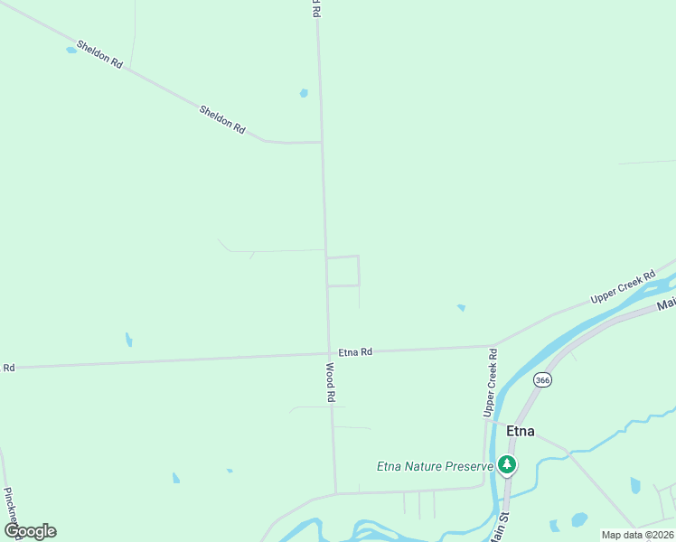 map of restaurants, bars, coffee shops, grocery stores, and more near 105 Wood Rd in Freeville