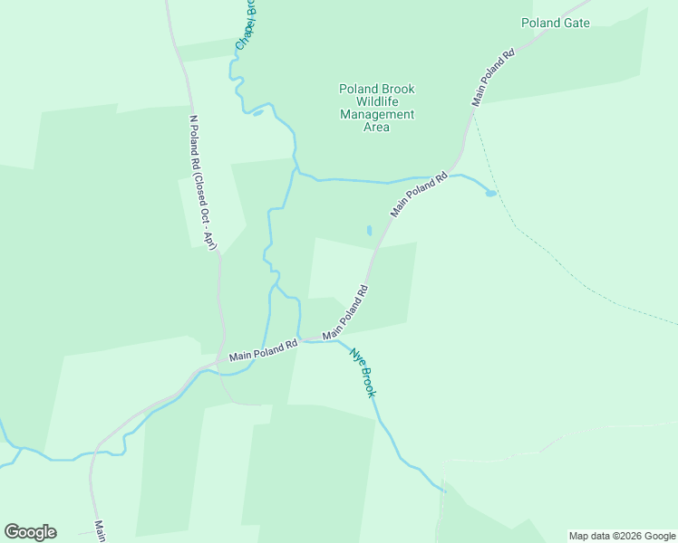 map of restaurants, bars, coffee shops, grocery stores, and more near 1230 Main Poland Road in Conway