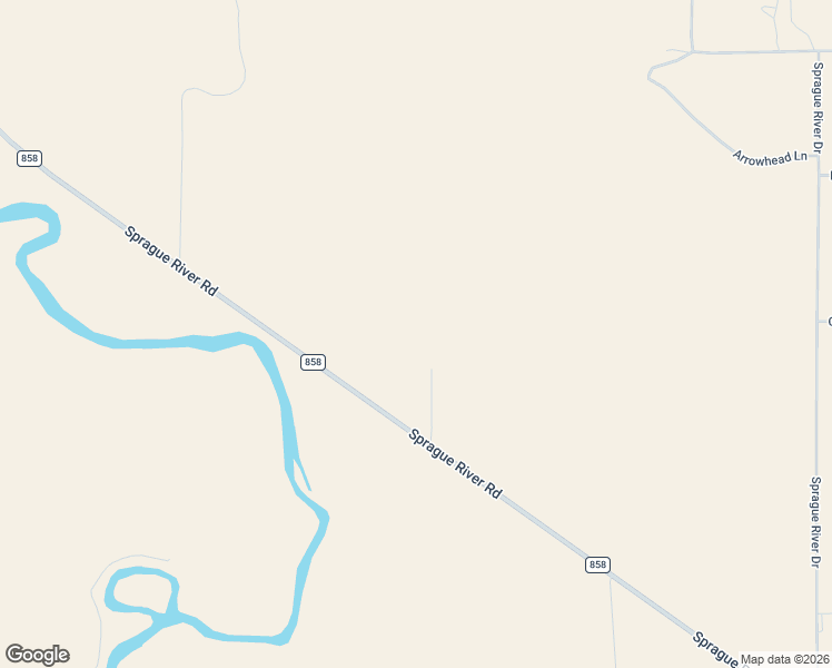 map of restaurants, bars, coffee shops, grocery stores, and more near 21125 Sprague River Road in Chiloquin