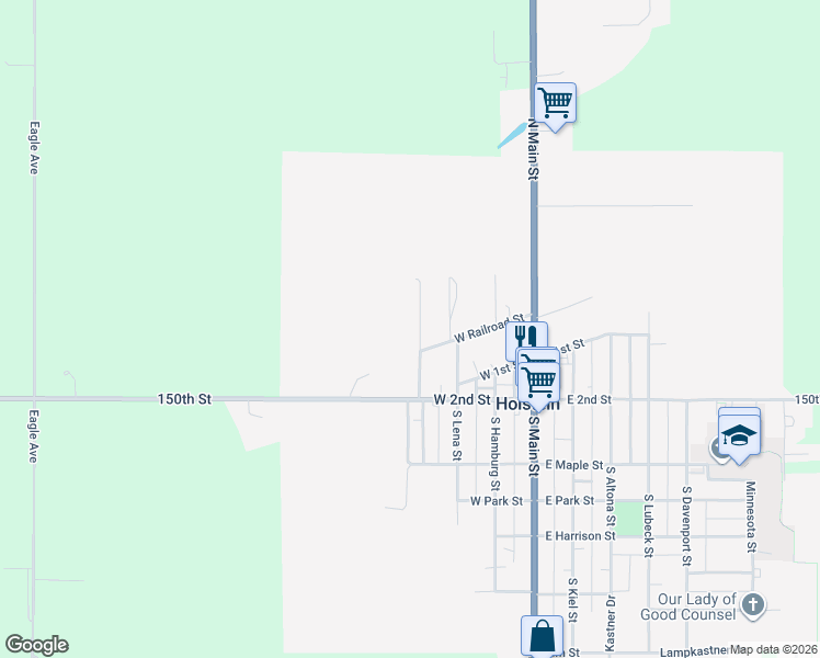 map of restaurants, bars, coffee shops, grocery stores, and more near 220-228 Hanover Street in Holstein