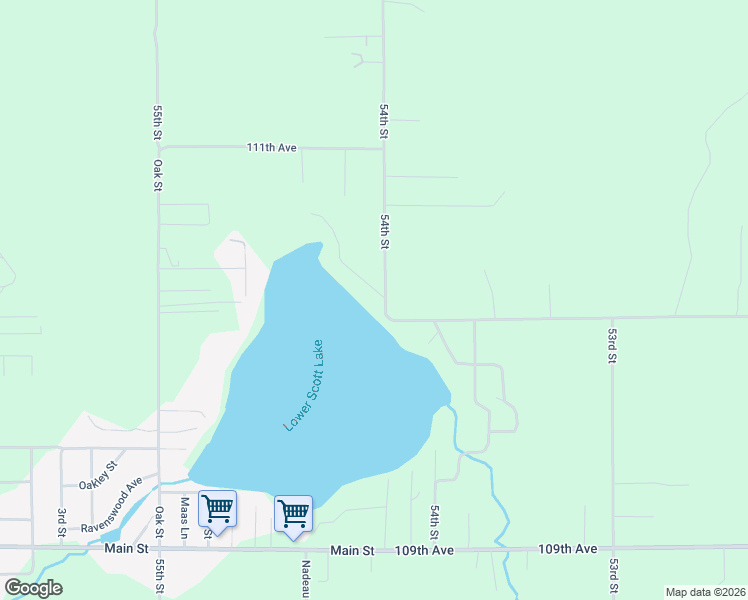 map of restaurants, bars, coffee shops, grocery stores, and more near 1016 Amelia Street in Pullman