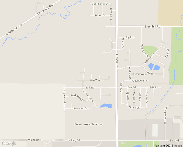 map of restaurants, bars, coffee shops, grocery stores, and more near Samantha Circle in Cedar Falls