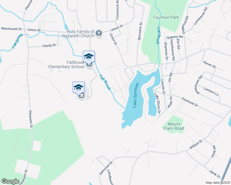 map of restaurants, bars, coffee shops, grocery stores, and more near 50 Juniper Road in Leominster