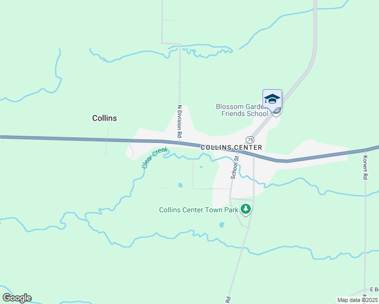 map of restaurants, bars, coffee shops, grocery stores, and more near in Collins