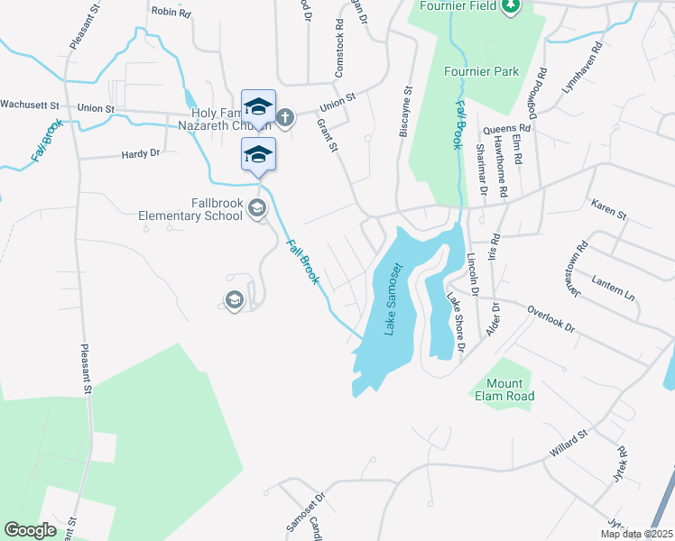 map of restaurants, bars, coffee shops, grocery stores, and more near 50 Juniper Road in Leominster